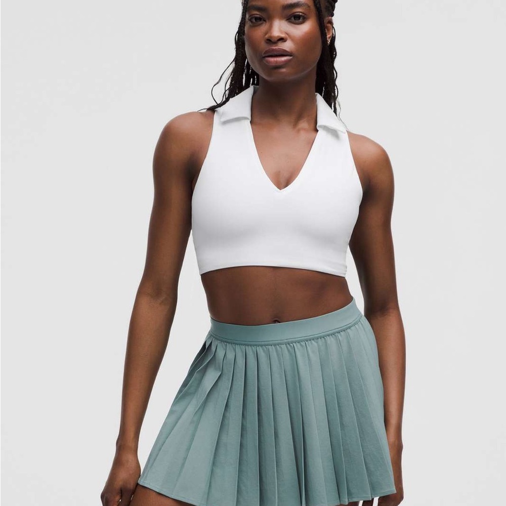 Collared Tennis Longline Bra - Sold Out Everywhere! - Picture 3 of 3
